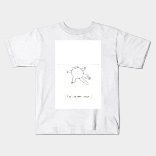 Hairballs - Feel Better Soon Kids T-Shirt